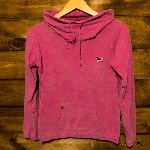 The Black Dog pink pullover sweatshirt size Small - Picture 1 of 5